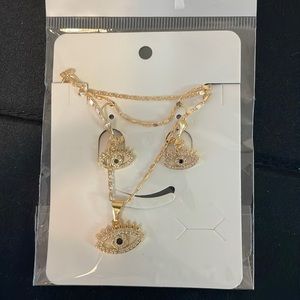 🧿Evil Eye 🧿 Necklace and Earings(Set)